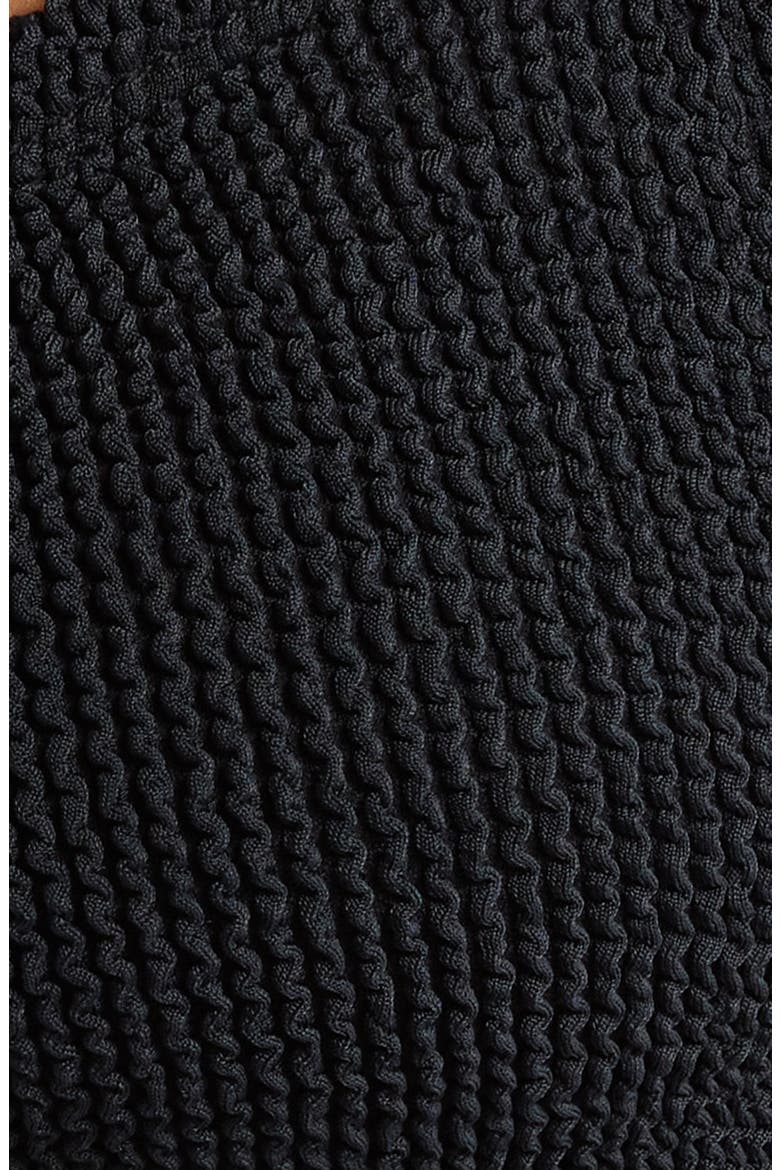 Alicia Textured 2-Piece Bikini, Alternate, color, BLACK