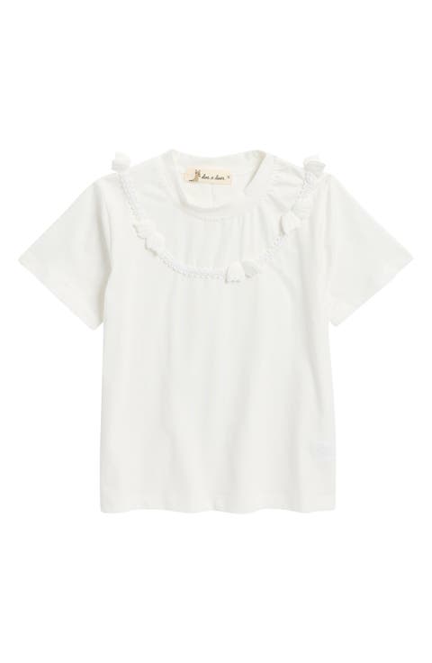 Kids' Angel Wing Trim T-Shirt (Toddler & Little Kid)
