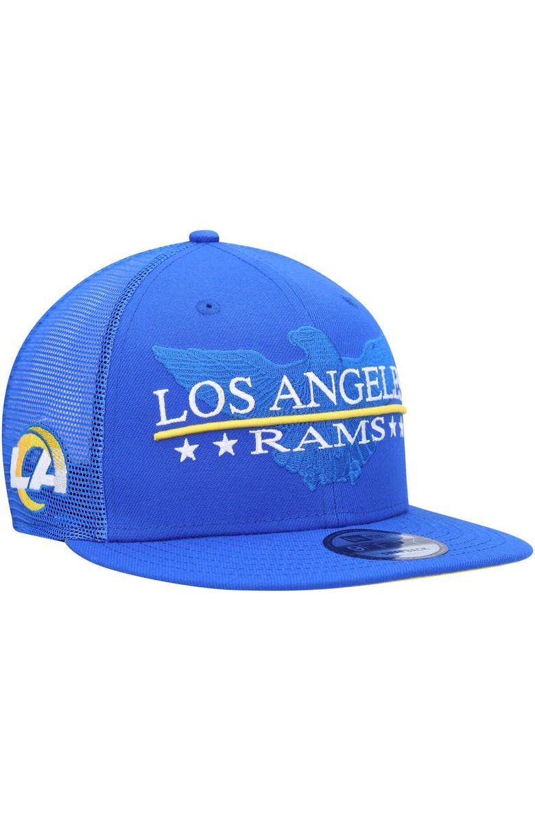 New Era Men's New Era Royal Los Angeles Rams Totem 9FIFTY Snapback Hat, Main, color, 