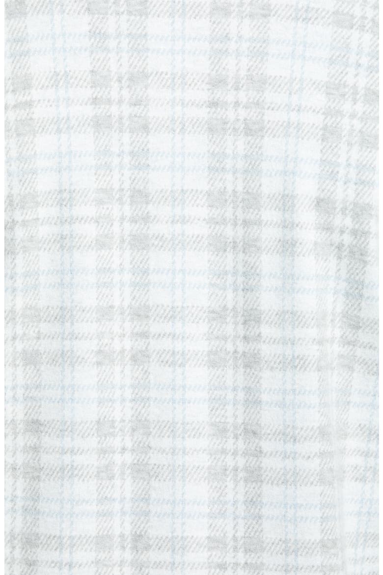 Legend Plaid Flannel Button-Up Shirt, Alternate, color, GREY CREAM PLAID
