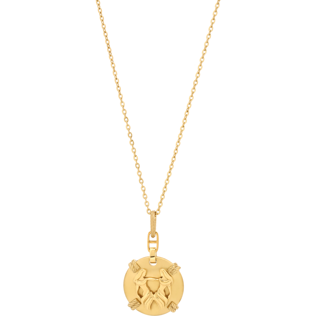Charriol Zodiac Gemini Necklace In Gold