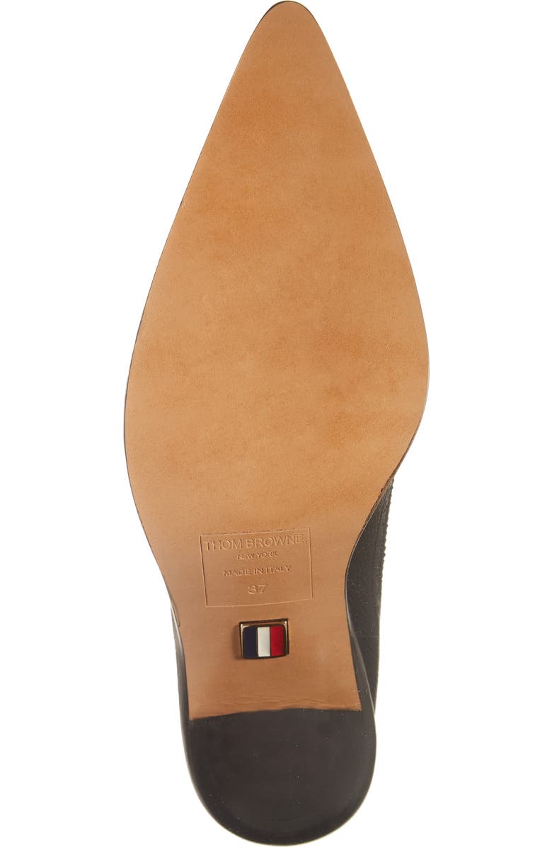 Thom Browne Pointed Toe Wingtip Pump, Alternate, color,