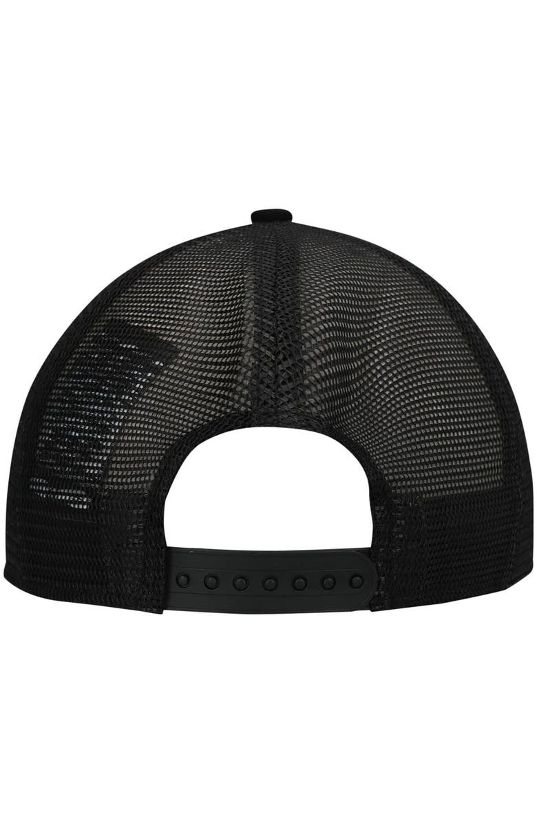 New Era Men's New Era Black Dallas Cowboys Basic Trucker 9FORTY Snapback Hat, Alternate, color, 