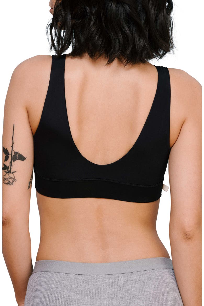 Bliss Bralette, Alternate, color, BLACK