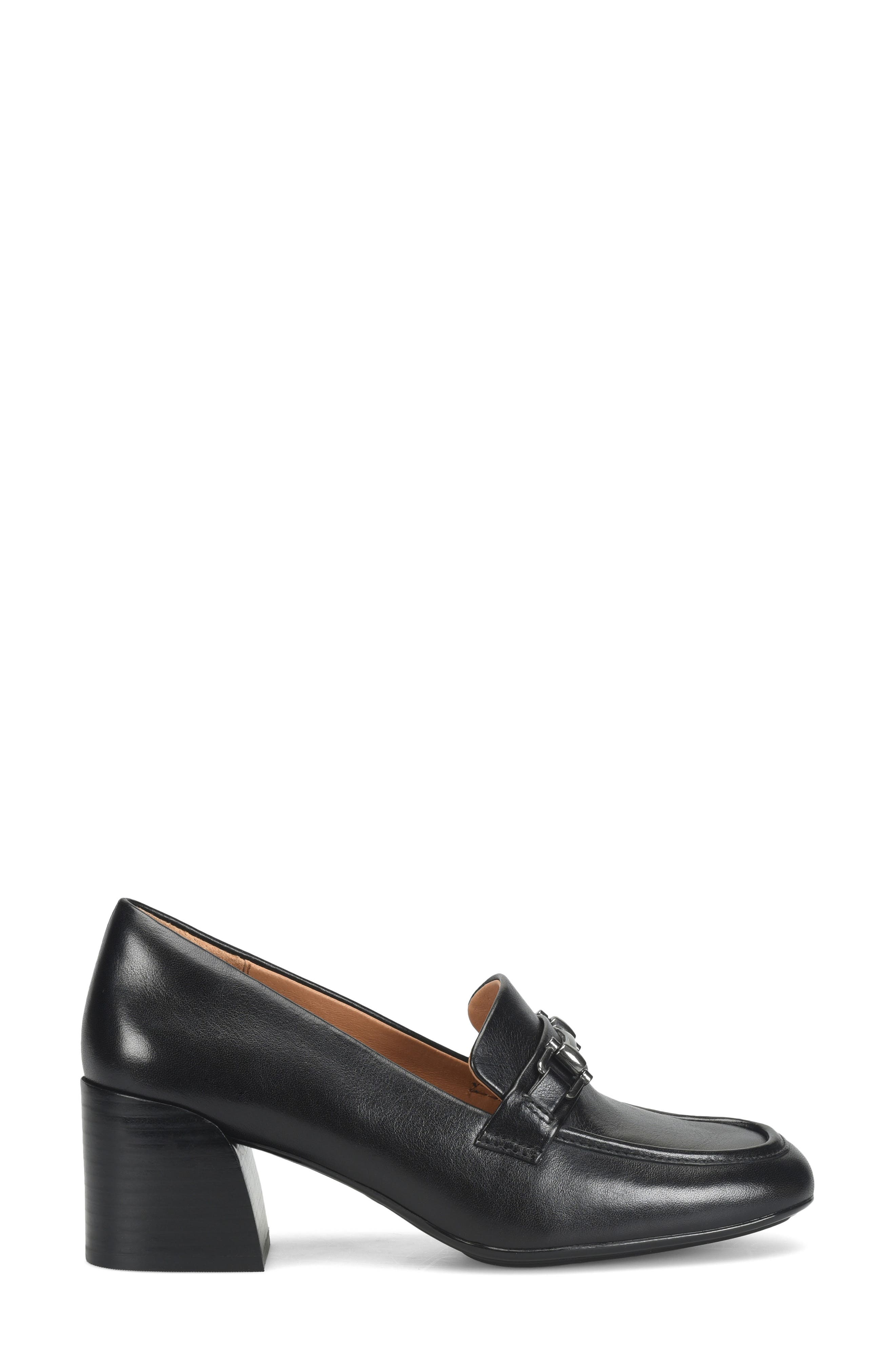 Söfft Casandra Bit Loafer Pump, Alternate, color, Black
