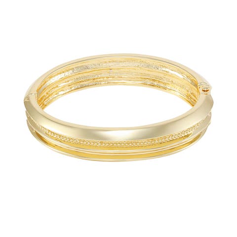 Hinge Bangle Bracelet