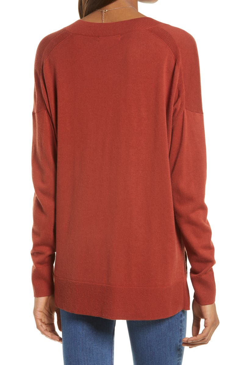 Treasure & Bond Women's V-Neck Sweater, Alternate, color,