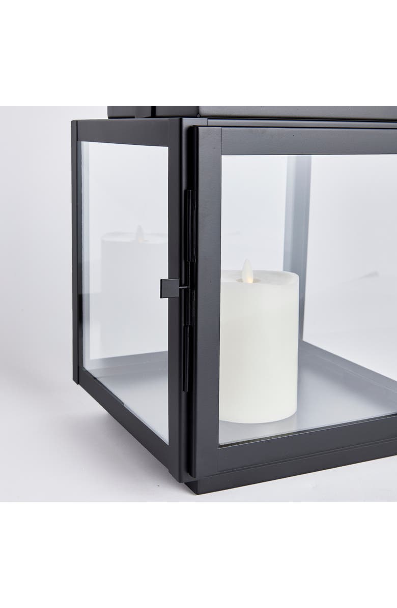 Napa Home & Garden Adwin Outdoor Lantern, Alternate, color, Black