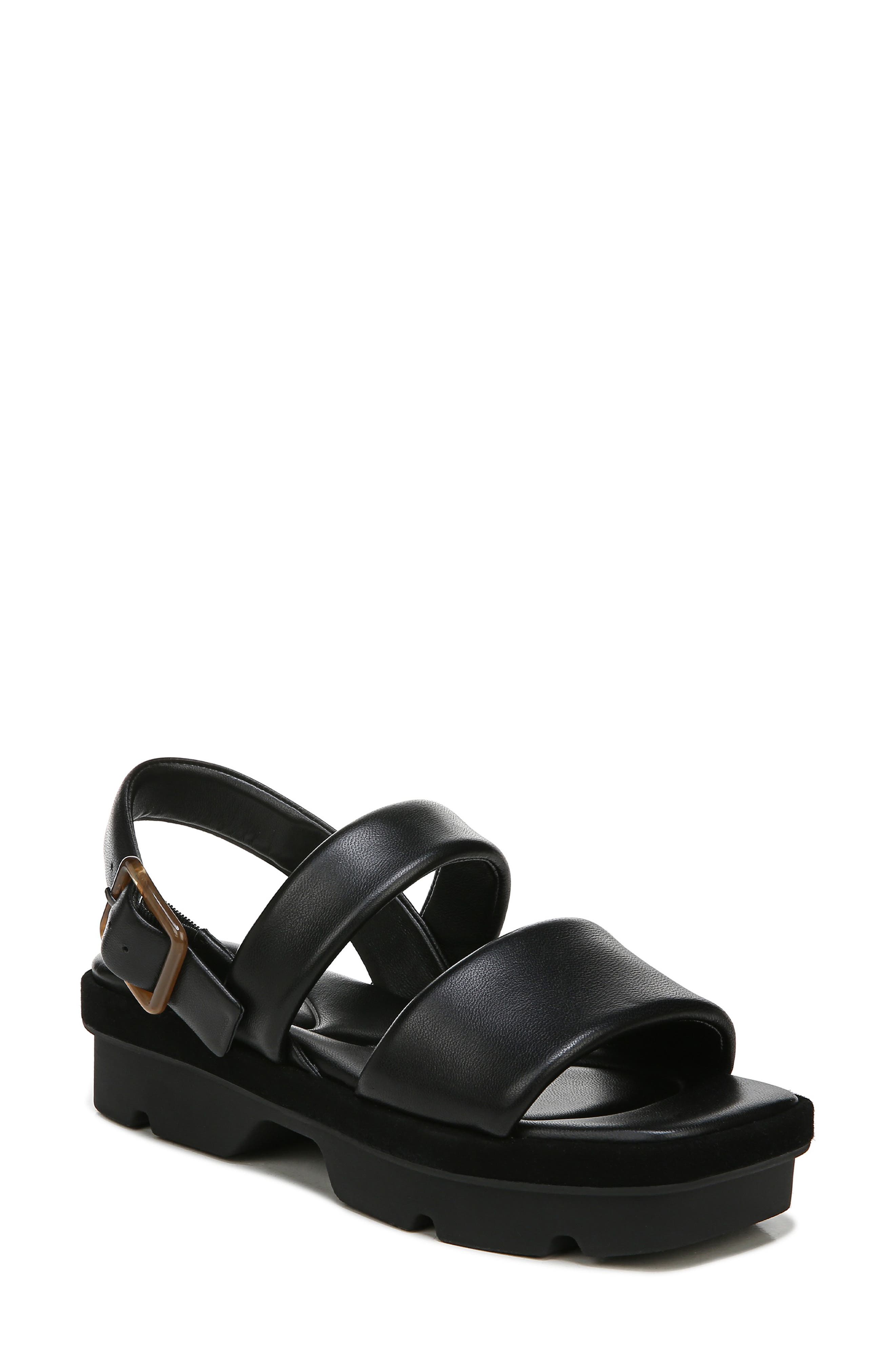 Vince Bowie Lug Sandal, Main, color, 