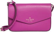 Kate Spade New York envelope flap leather crossbody bag