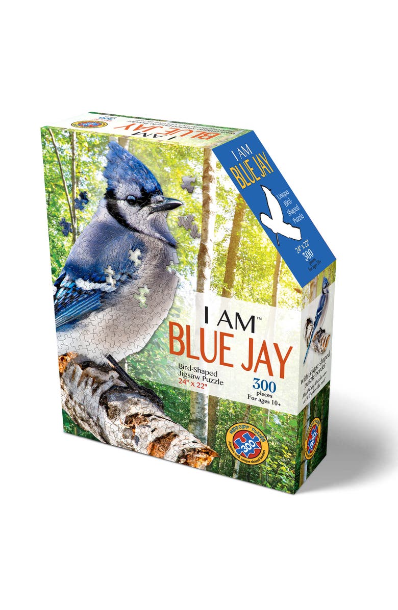 Madd Capp BLUE JAY 300 Piece Jigsaw Puzzle, Main, color, Multicolored