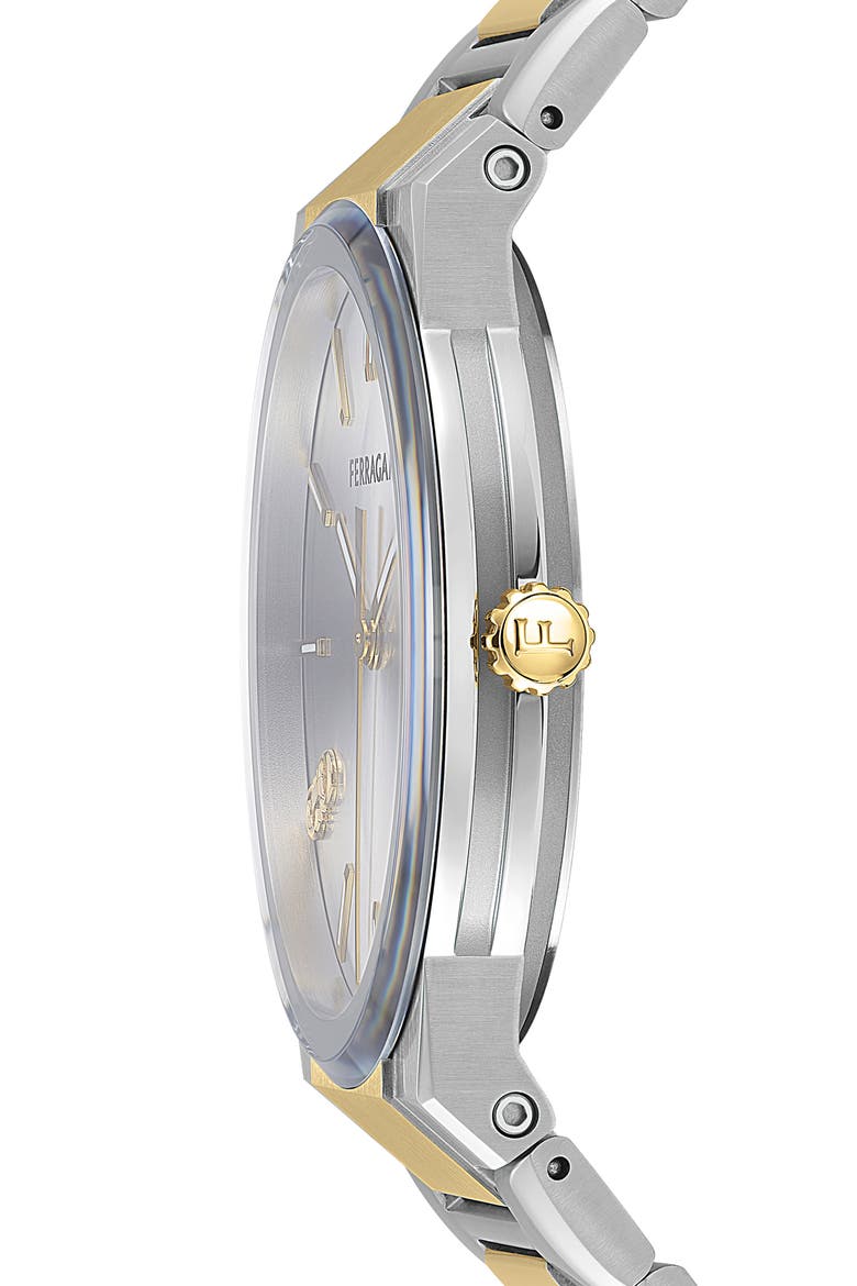 Infinity Sapphire Bracelet Watch, 41mm, Alternate, color, TWO TONE
