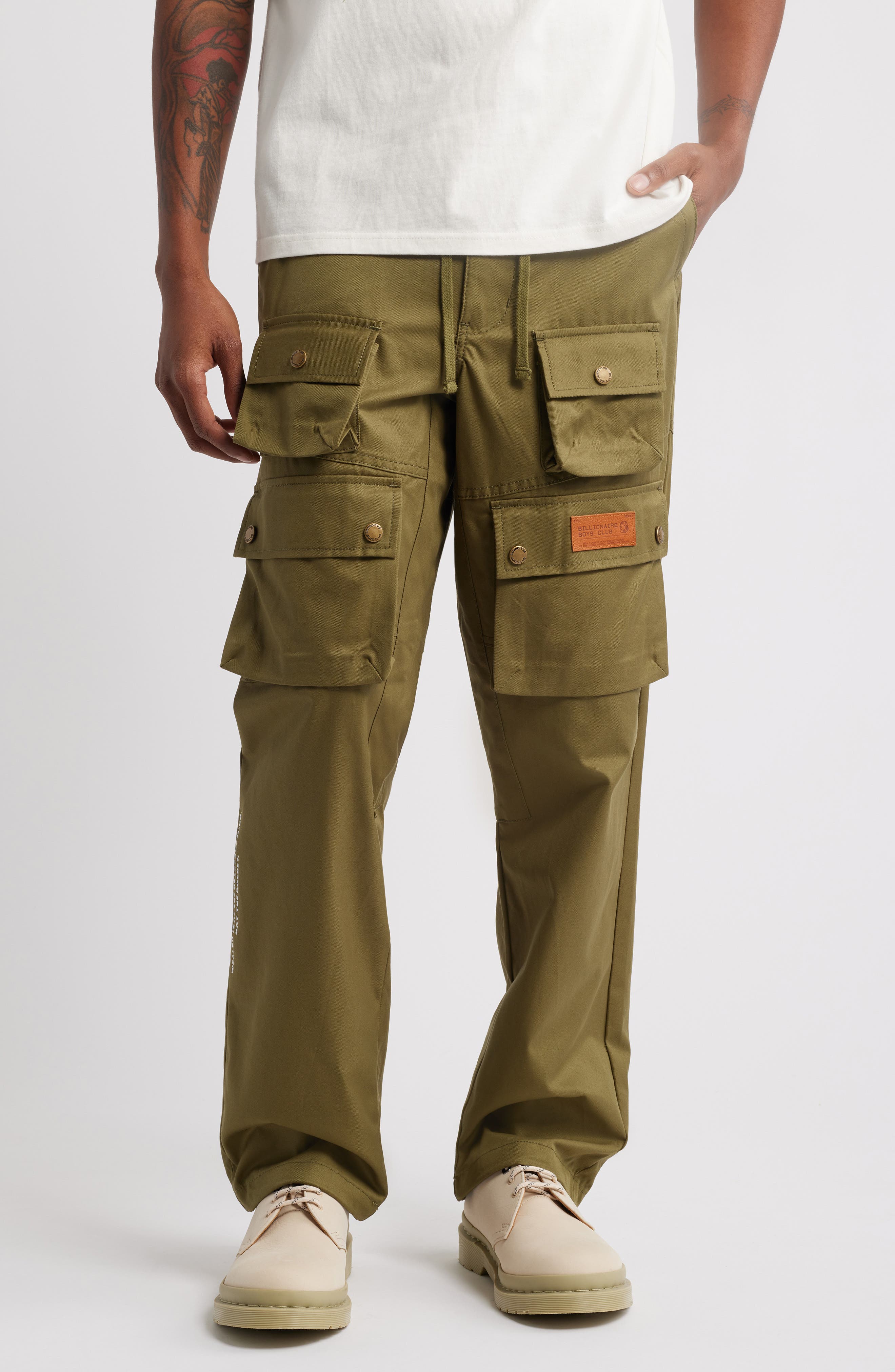 ACTIVE ファッション CRONOS ATHLEISURE CARGO PANTS【KHAKI】