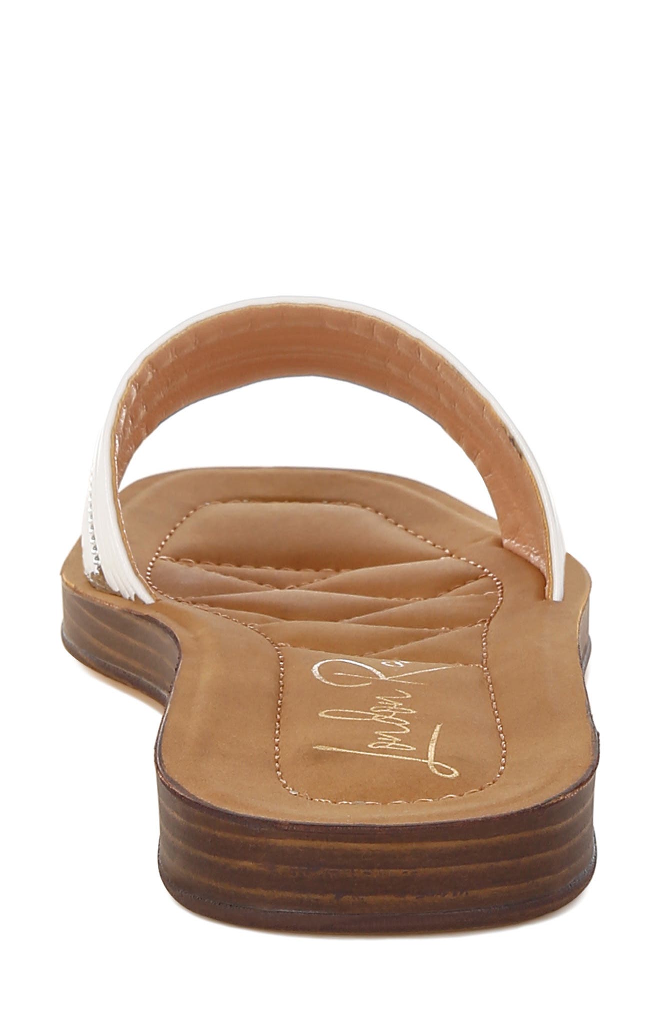 LONDON RAG Zosaya Slide Sandal, Alternate, color, White