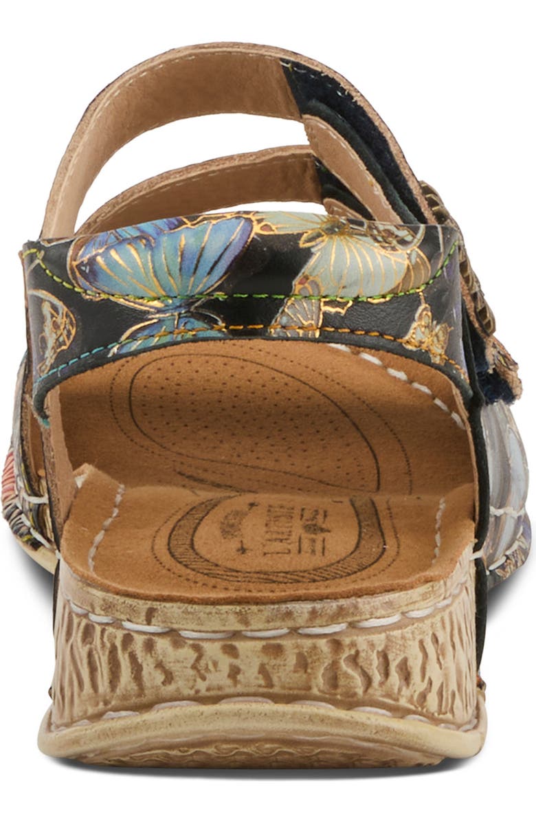 L'Artiste by Spring Step Versa Slingback Wedge Sandal, Alternate, color,