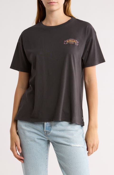 Beach Party Relaxed Graphic T-Shirt