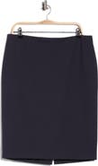 Theory Skinny Wool Blend Pencil Skirt