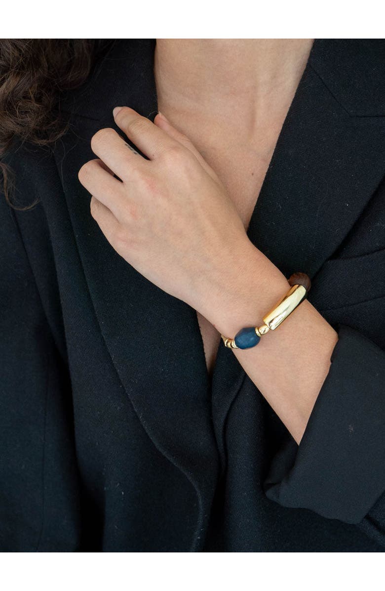 By Lilla Tangy Capsule Bracelet Hair Tie, Alternate, color, Multi