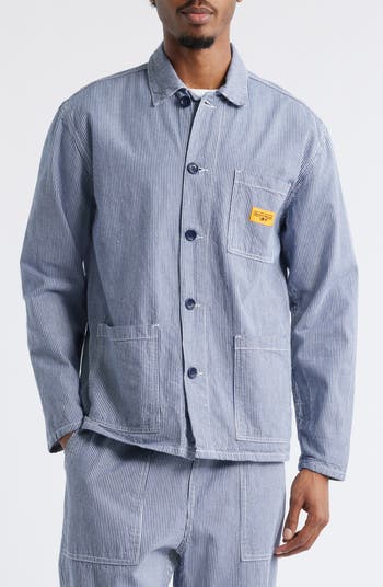 Hickory Stripe Chore Jacket