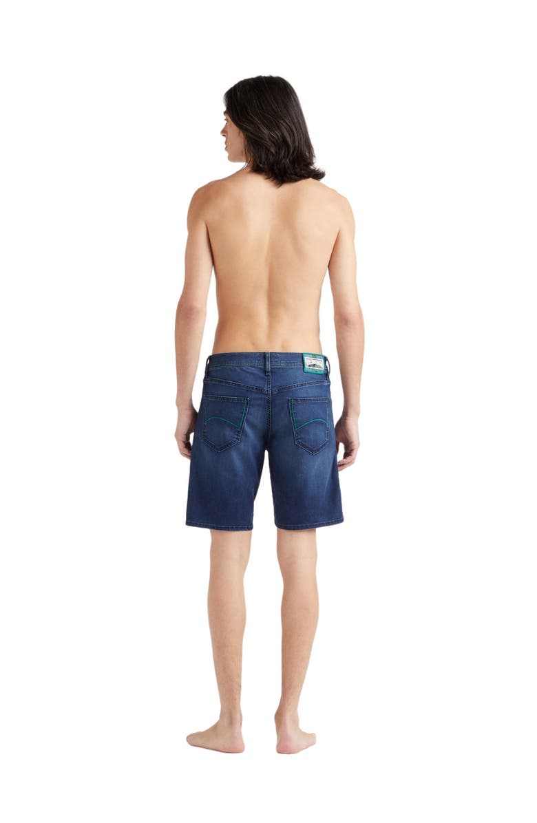 Vilebrequin Men's Tahiti Turtle Denim Shorts, Alternate, color, Med Denim W2
