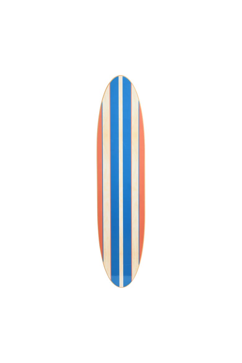 Decorative Surfboard Wall Décor, Main, color, Red