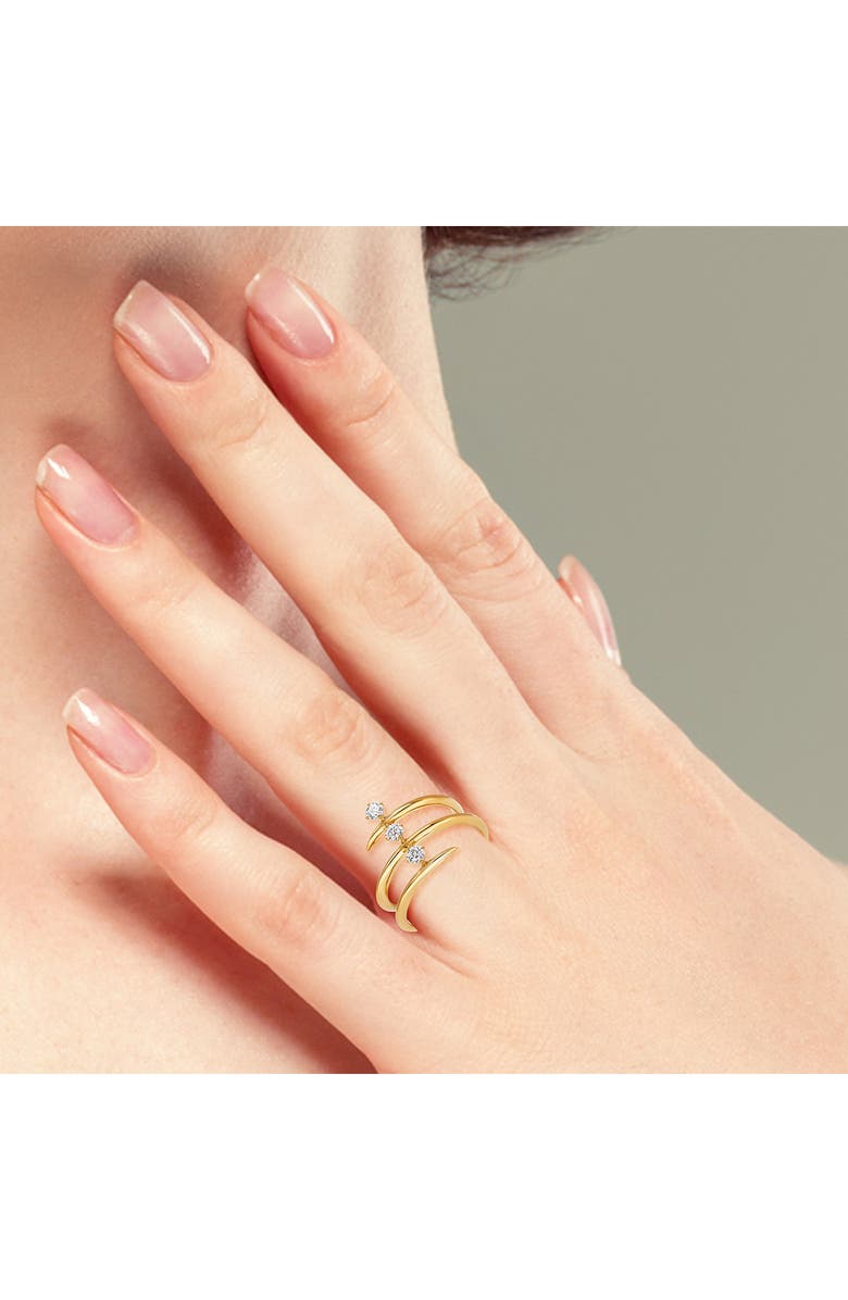 Hueb Diamond Wrap Ring, Alternate, color,