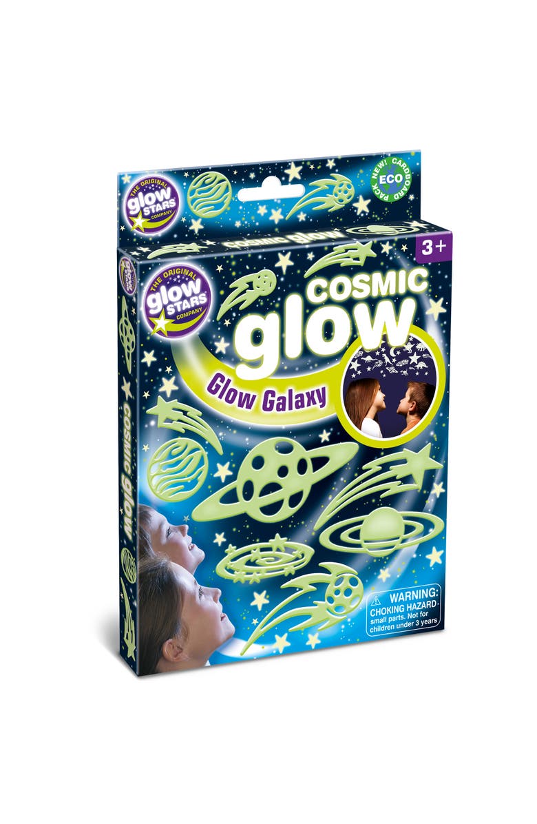 The Original Glowstars Company Cosmic Glow Galaxy Selfadhesive Pads, Main, color, Multicolored