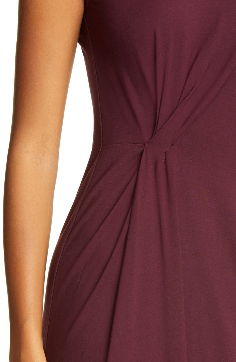 Vince Gathered Sleeveless Dress, Alternate, color,