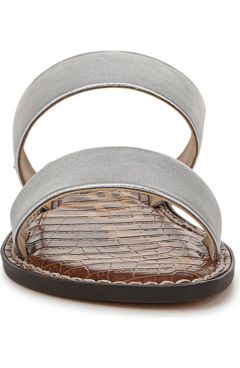 Sam Edelman Gala Slide Sandal, Alternate, color, Soft Silver