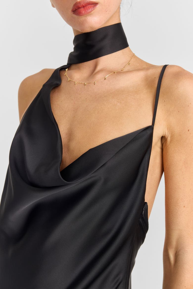 Josette Maxi Dress, Alternate, color, Black