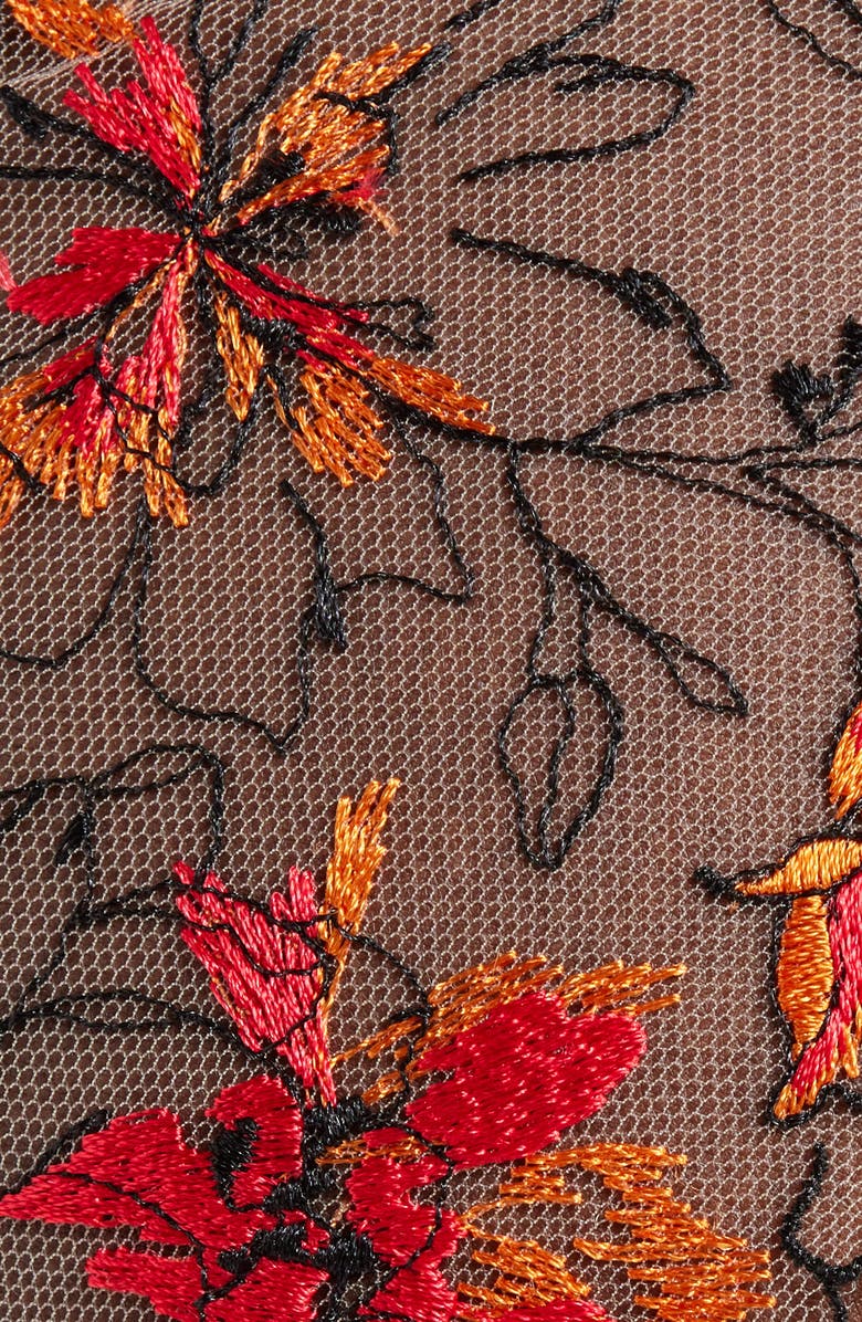 Bluebella Calista Embroidered Mesh Briefs, Alternate, color, 