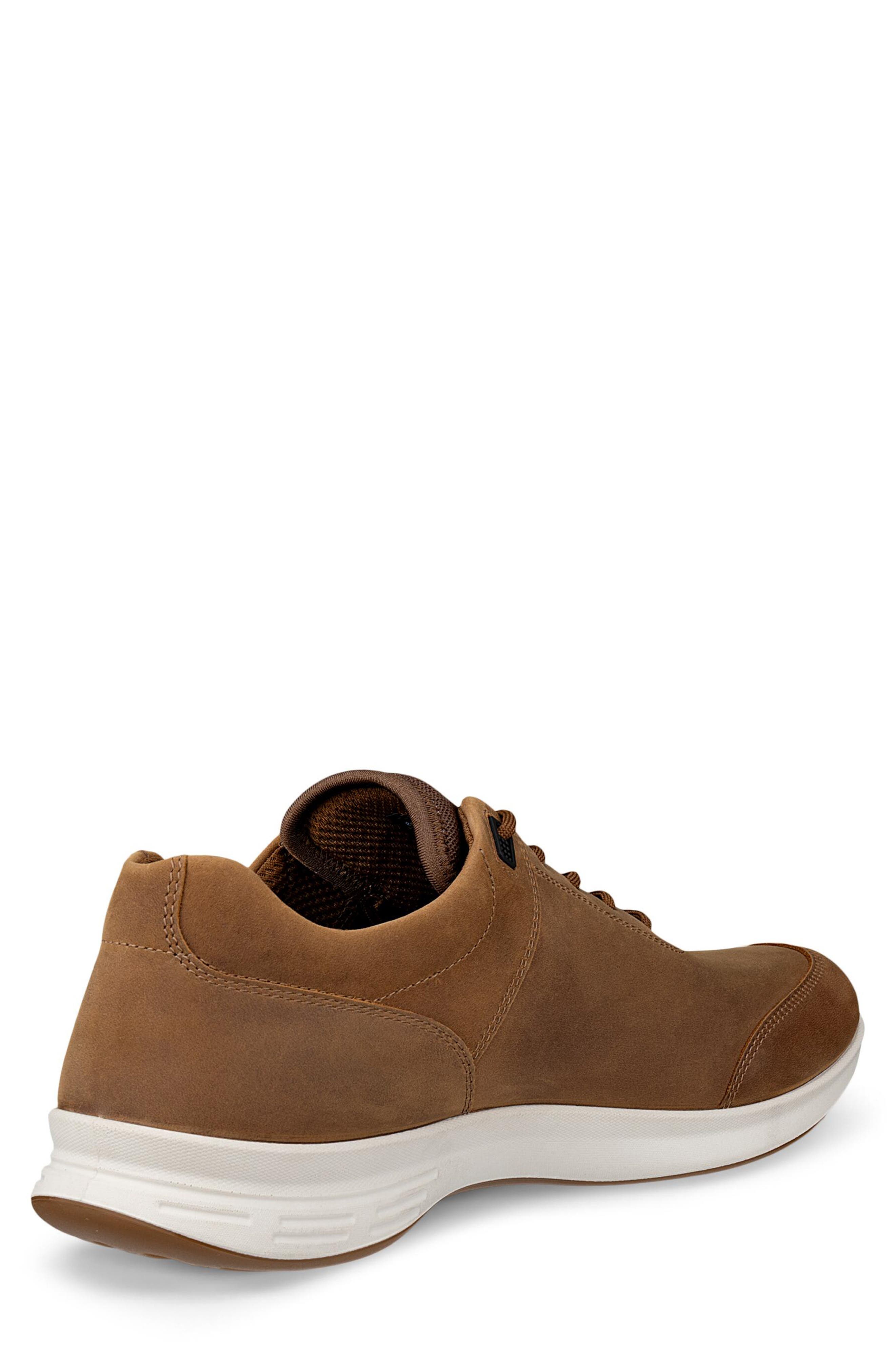 ECCO Exceed Water Resistant Lace-Up Oxford, Alternate, color, Camel