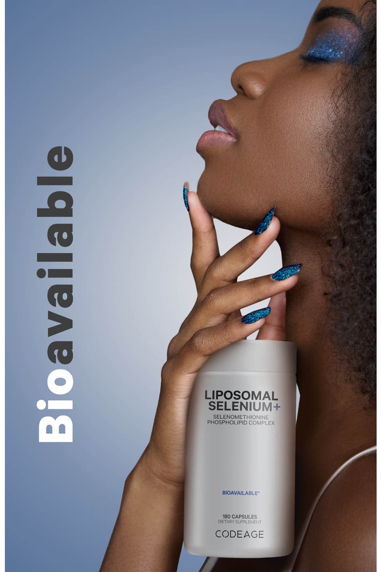 Liposomal Selenium Trace Mineral  Supplement, Alternate, color, White