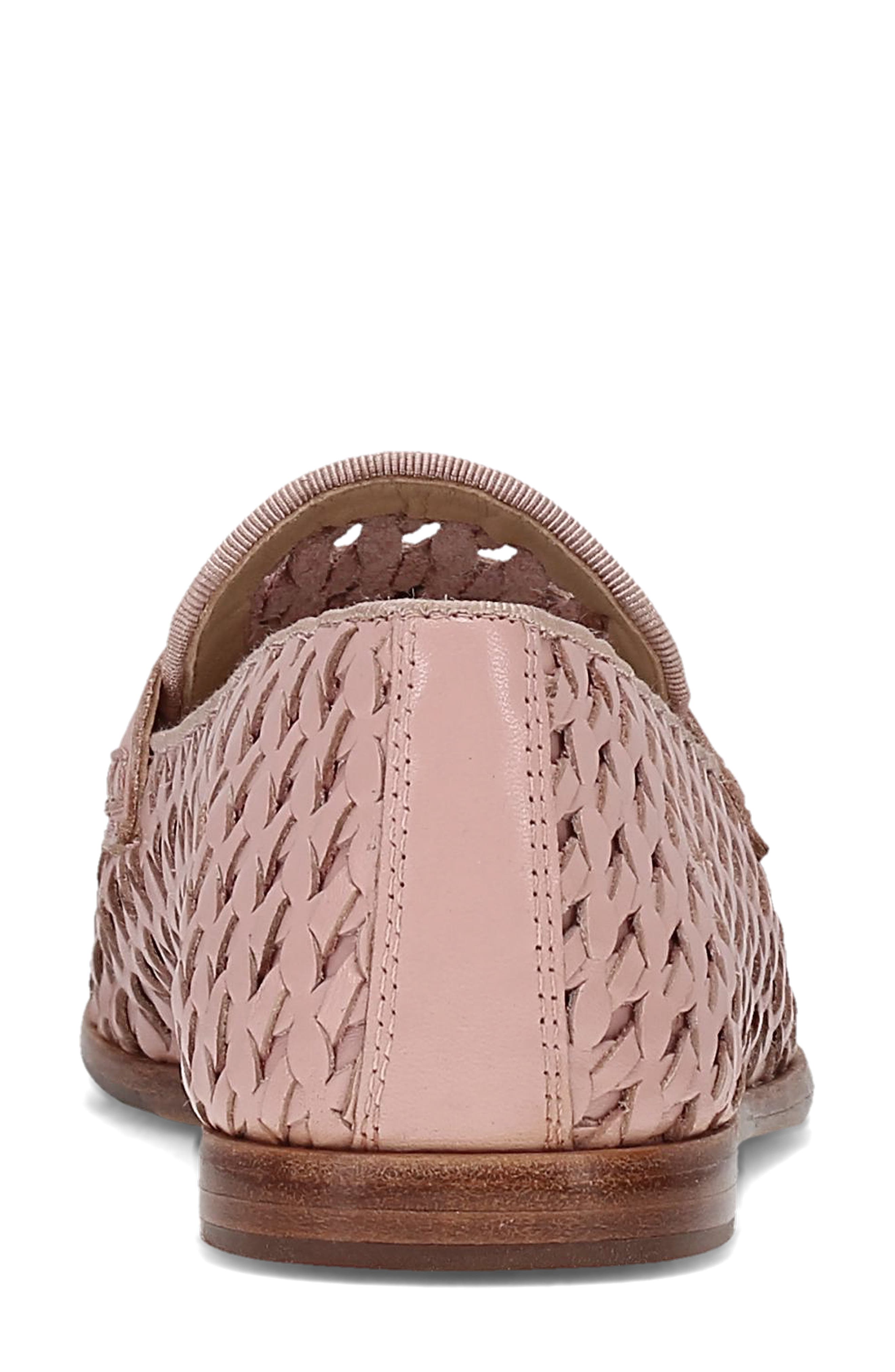 Faith Woven Penny Loafer, Alternate, color, ROSA PINK