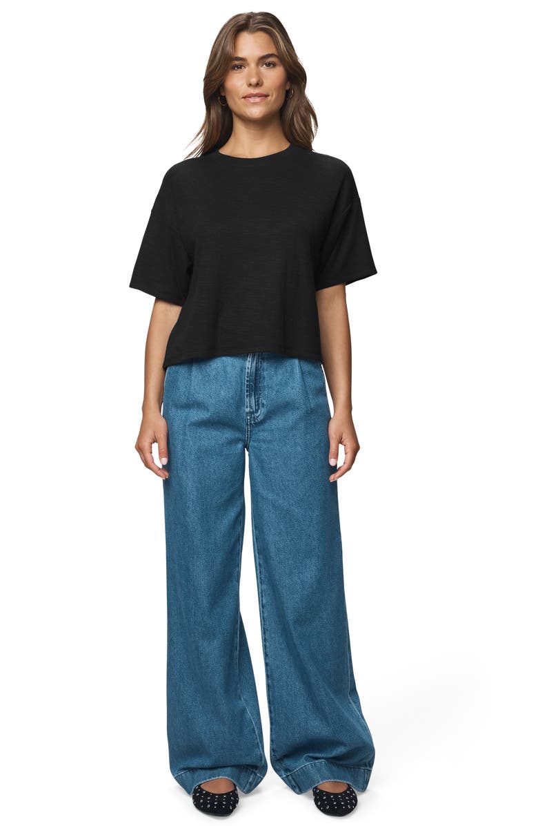 Splendid Callista Short Sleeve T-Shirt, Alternate, color, Black