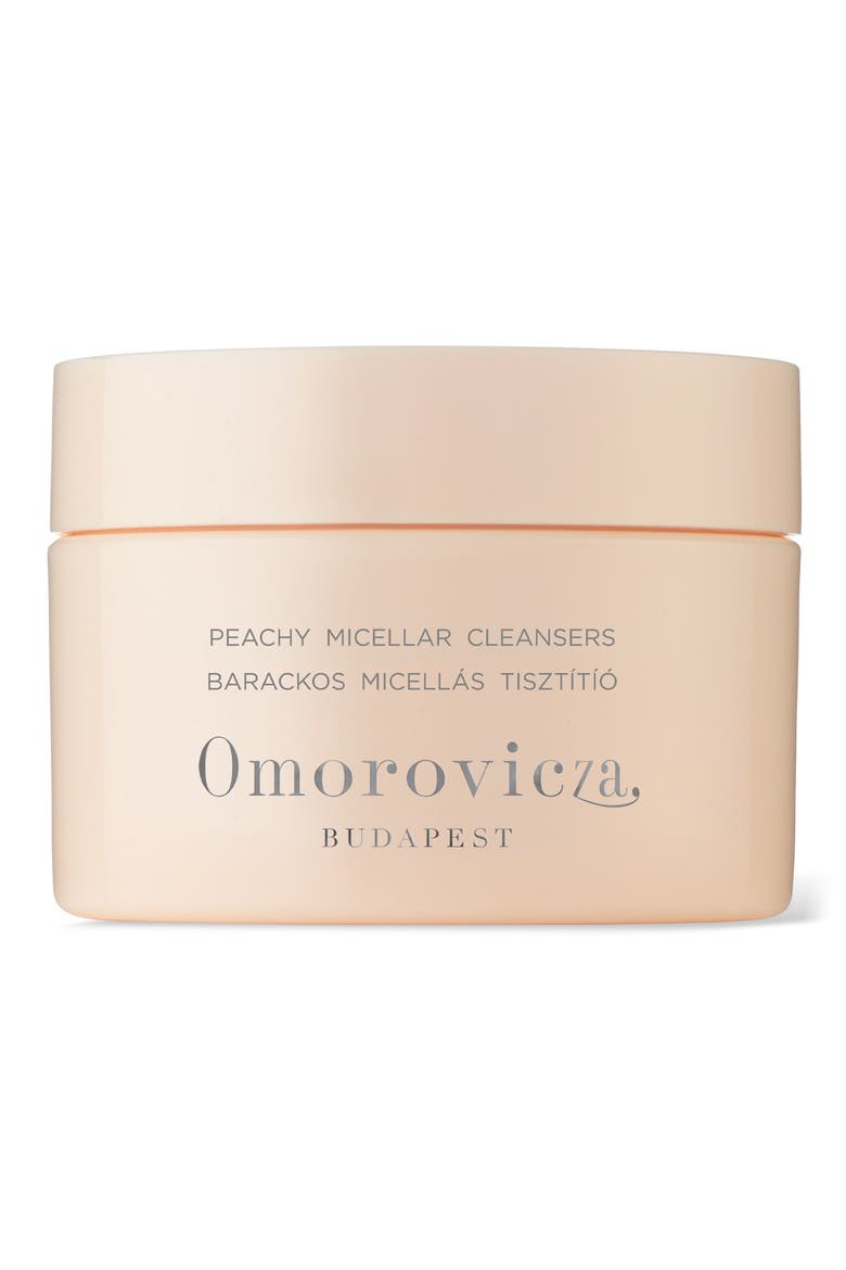 Peachy Micellar Cleansing Pads, Main, color, NO COLOR