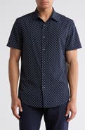 14th & Union Short Sleeve Performance Button-Up Shirt