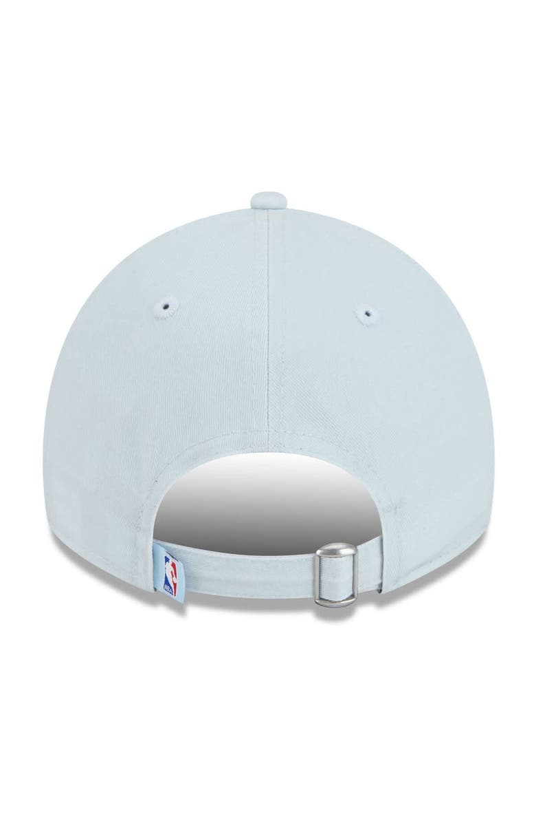 New Era Men's New Era  Light Blue San Antonio Spurs 2024/25 City Edition 9TWENTY Adjustable Hat, Alternate, color, 
