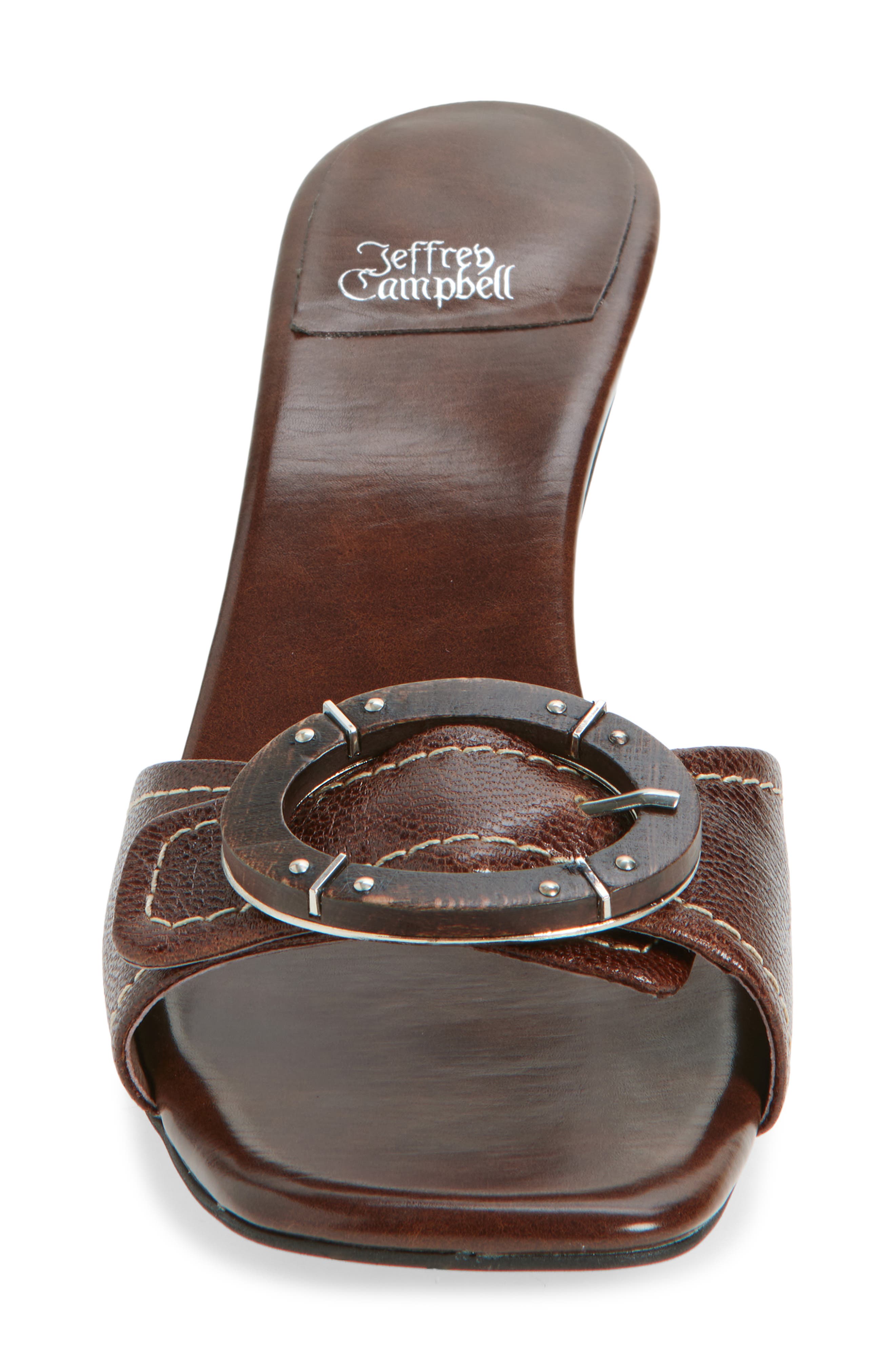 Jeffrey Campbell Concur Slide Sandal, Alternate, color, Brown Combo