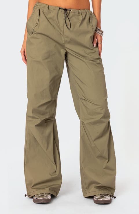 Fey Cargo Parachute Pants