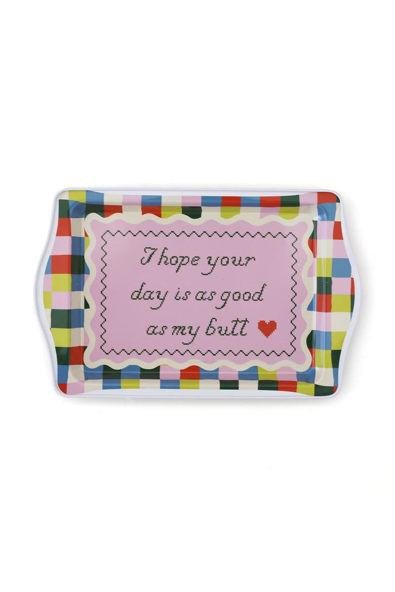 Witty Sayings Metal Trinket Trays, Main, color, I Hope Your Day Is As Good...
