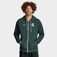Nike Men's Nike Green Michigan State Spartans 2025 Sideline Standard Issue Dri-FIT Full-Zip Hoodie