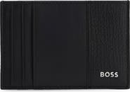 HUGO New Crosstown Leather Card Case