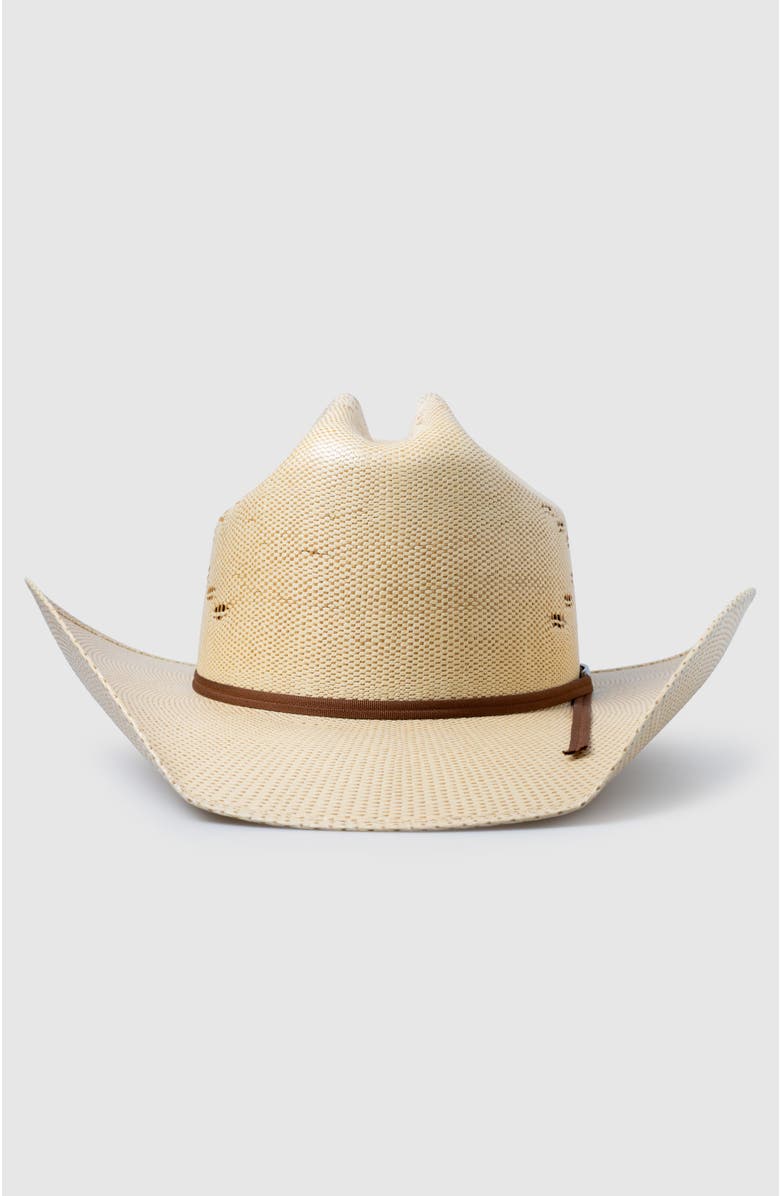 Manela Mirage Bangora Western Hat, Alternate, color, Ochre