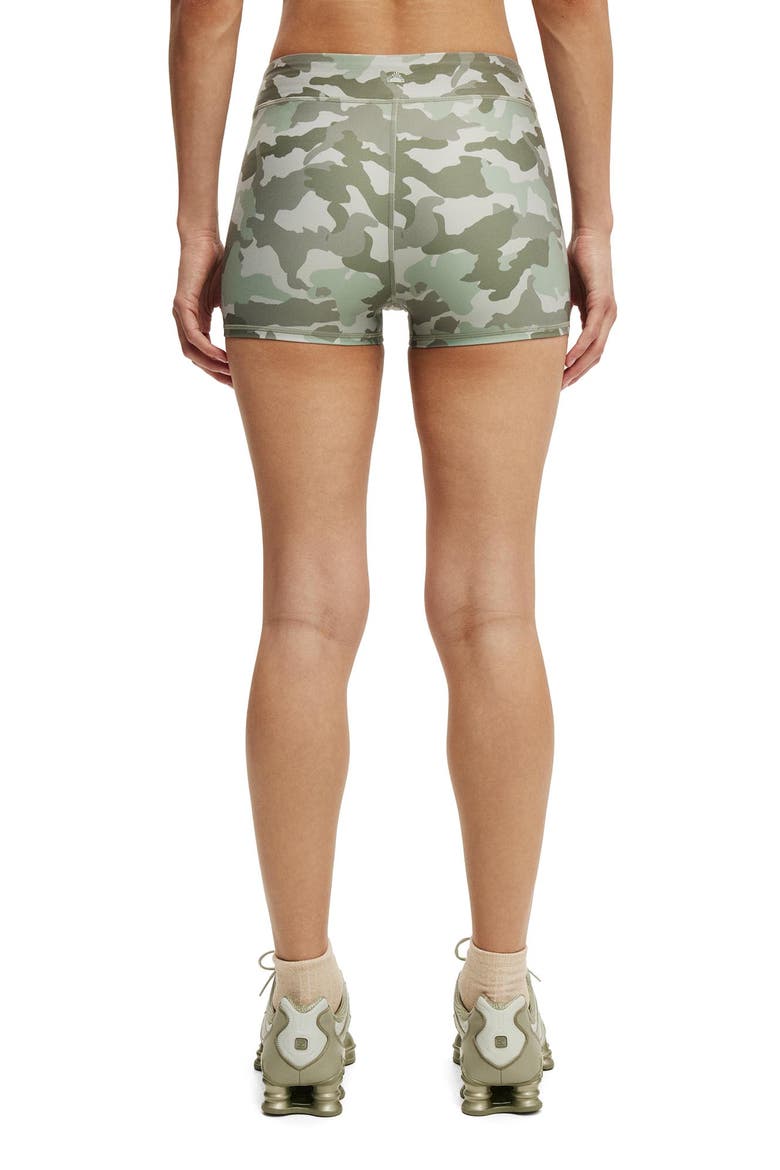 Women's Active Ultra Soft Tie Front Micro Short, Alternate, color, Camo