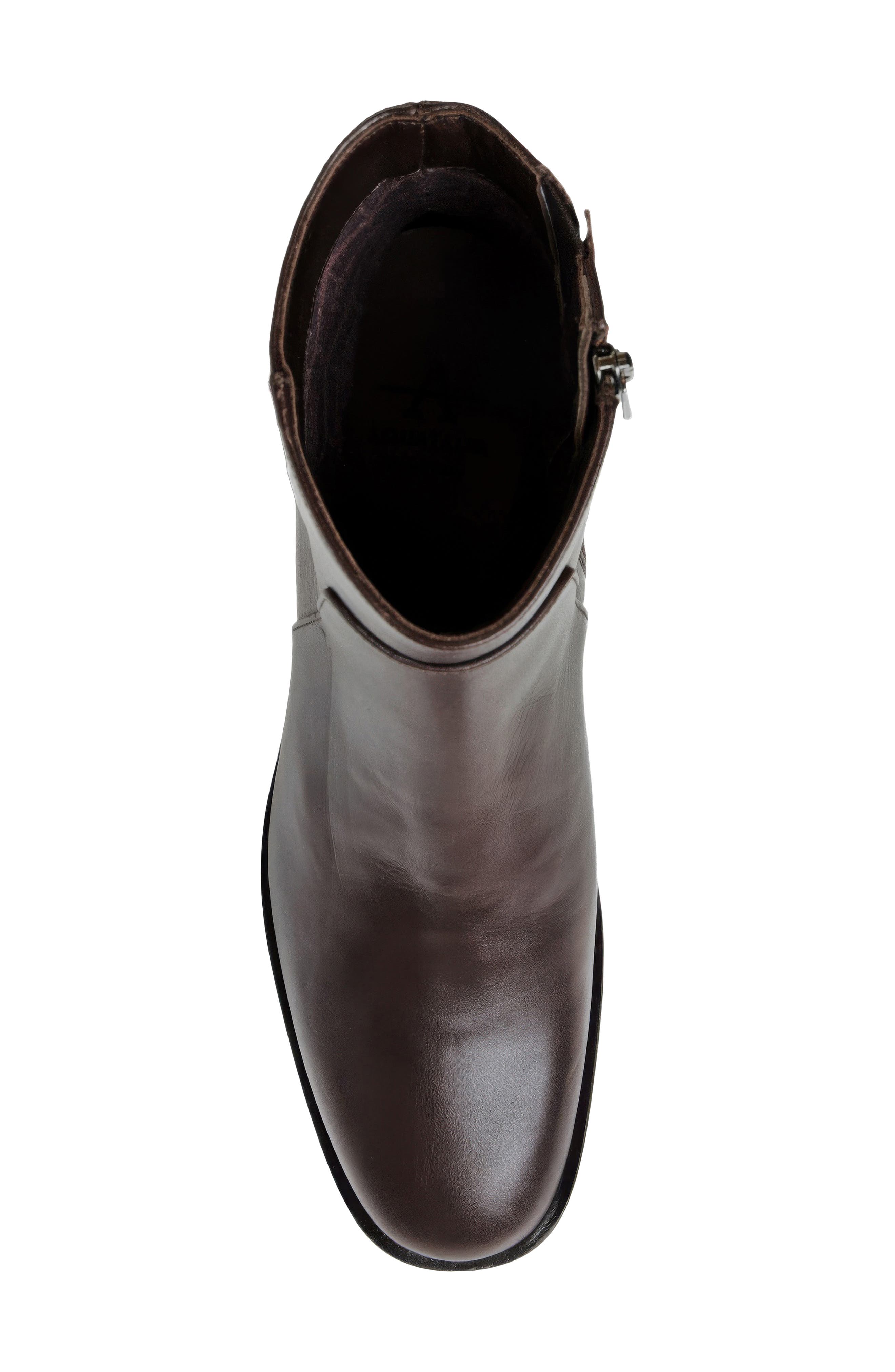 Tulli Leather Bootie, Alternate, color, MOKA LEATHER