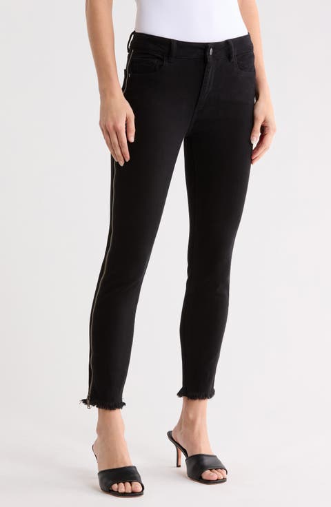 Florence Cropped Mid Rise Jeans