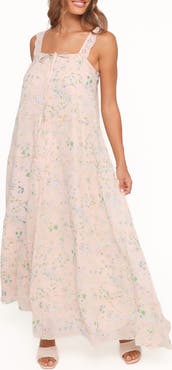 Petal & Pup Caroline Eyelet Floral Maxi Sundress