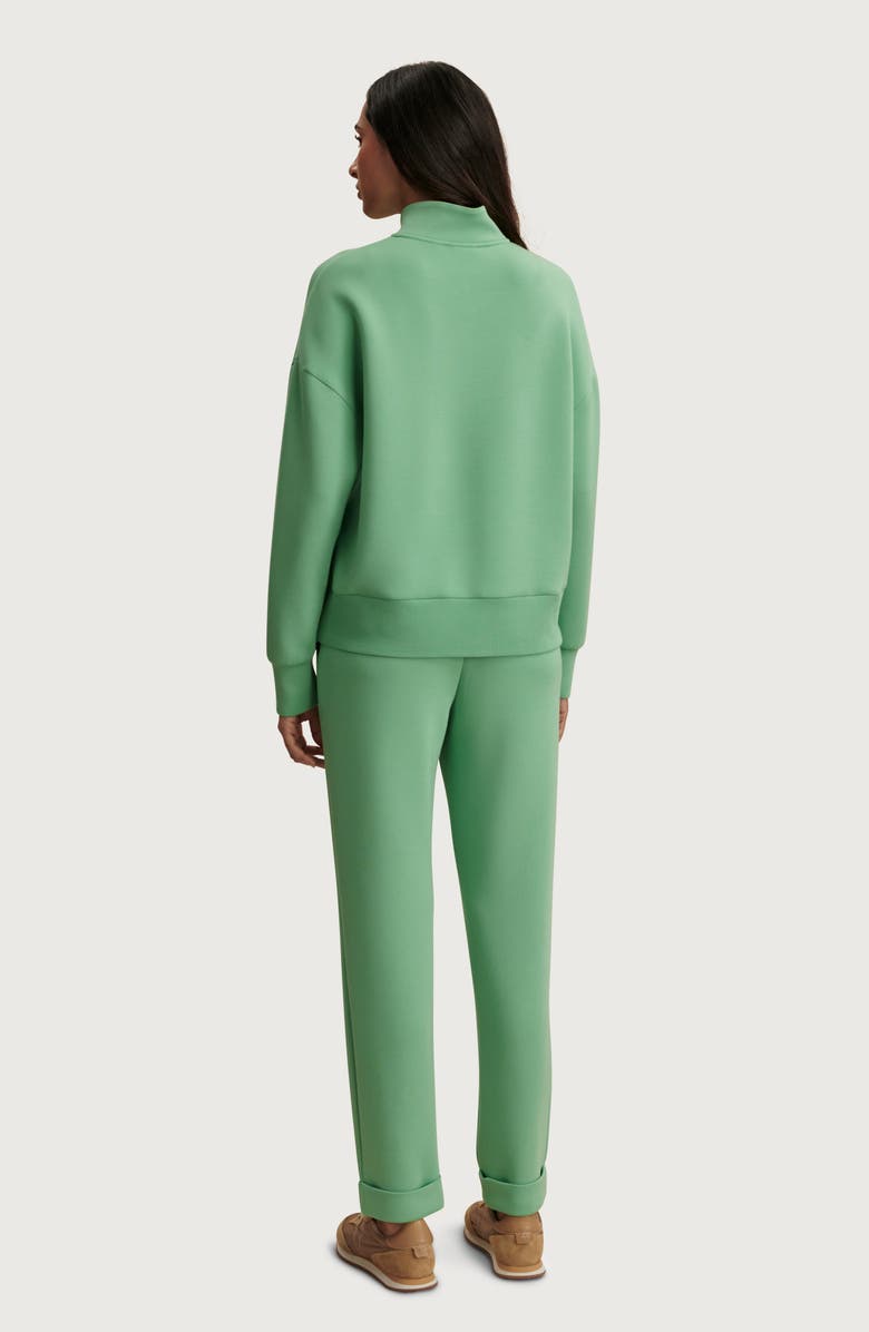 Varley Mavis Half Zip Sweatshirt, Alternate, color, Green Spruce