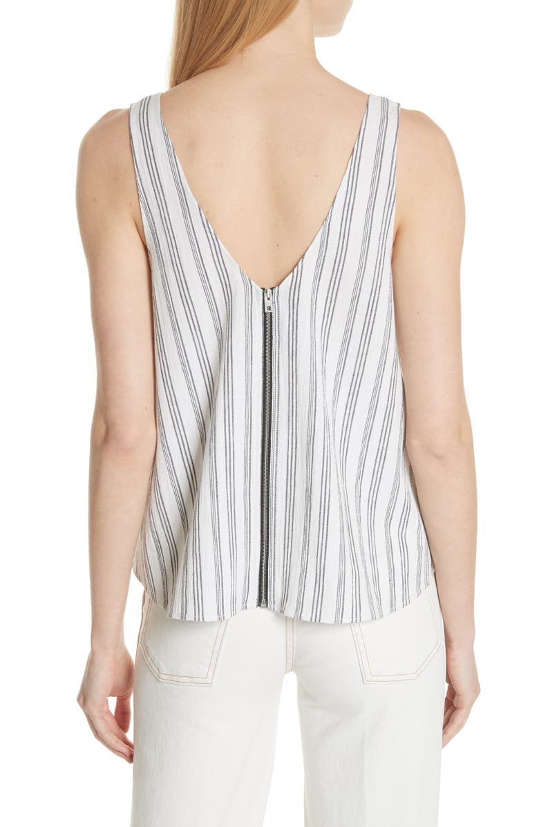 rag & bone/JEAN Valley Stripe Tank, Alternate, color, 